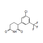 3-[3-Chloro-5-(trifluoromethyl)phenyl]piperidine-2,6-dione