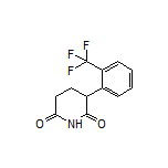 3-[2-(Trifluoromethyl)phenyl]piperidine-2,6-dione