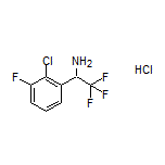 1-(2-Chloro-3-fluorophenyl)-2,2,2-trifluoroethanamine Hydrochloride