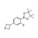 2-Fluoro-4-(oxetan-3-yl)phenylboronic Acid Pinacol Ester