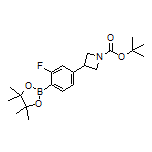 4-(1-Boc-azetidin-3-yl)-2-fluorophenylboronic Acid Pinacol Ester