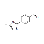 4-(4-Methyl-2-thiazolyl)benzaldehyde