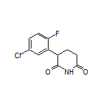 3-(5-Chloro-2-fluorophenyl)piperidine-2,6-dione