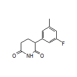 3-(3-Fluoro-5-methylphenyl)piperidine-2,6-dione