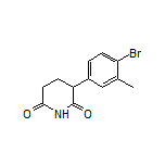 3-(4-Bromo-3-methylphenyl)piperidine-2,6-dione