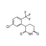 3-[5-Chloro-2-(trifluoromethyl)phenyl]piperidine-2,6-dione