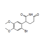 3-(2-Bromo-4,5-dimethoxyphenyl)piperidine-2,6-dione