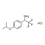 2,2,2-Trifluoro-1-(4-isopropoxyphenyl)ethanamine Hydrochloride