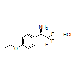 (R)-2,2,2-Trifluoro-1-(4-isopropoxyphenyl)ethanamine Hydrochloride