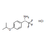 (S)-2,2,2-Trifluoro-1-(4-isopropoxyphenyl)ethanamine Hydrochloride