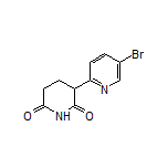 3-(5-Bromo-2-pyridyl)piperidine-2,6-dione