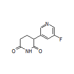 3-(5-Fluoro-3-pyridyl)piperidine-2,6-dione