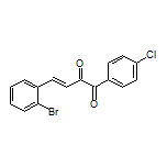 (E)-4-(2-Bromophenyl)-1-(4-chlorophenyl)-3-butene-1,2-dione