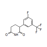 3-[3-Fluoro-5-(trifluoromethyl)phenyl]piperidine-2,6-dione