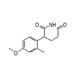 3-(4-Methoxy-2-methylphenyl)piperidine-2,6-dione