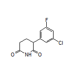 3-(3-Chloro-5-fluorophenyl)piperidine-2,6-dione