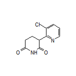 3-(3-Chloro-2-pyridyl)piperidine-2,6-dione