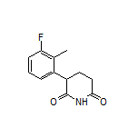 3-(3-Fluoro-2-methylphenyl)piperidine-2,6-dione