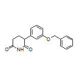 3-[3-(Benzyloxy)phenyl]piperidine-2,6-dione