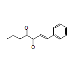 (E)-1-Phenyl-1-heptene-3,4-dione