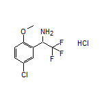 1-(5-Chloro-2-methoxyphenyl)-2,2,2-trifluoroethanamine Hydrochloride