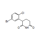 3-(5-Bromo-2-chlorophenyl)piperidine-2,6-dione