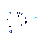 (R)-1-(5-Chloro-2-methoxyphenyl)-2,2,2-trifluoroethanamine Hydrochloride