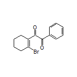 1-(2-Bromo-1-cyclohexen-1-yl)-2-phenylethane-1,2-dione