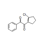 1-(2-Chloro-1-cyclopenten-1-yl)-2-phenylethane-1,2-dione