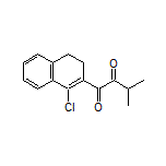 1-(1-Chloro-3,4-dihydro-2-naphthyl)-3-methylbutane-1,2-dione