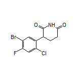 3-(5-Bromo-2-chloro-4-fluorophenyl)piperidine-2,6-dione