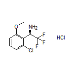 (R)-1-(2-Chloro-6-methoxyphenyl)-2,2,2-trifluoroethanamine Hydrochloride