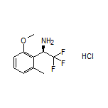 (R)-2,2,2-Trifluoro-1-(2-methoxy-6-methylphenyl)ethanamine Hydrochloride