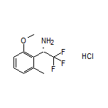 (S)-2,2,2-Trifluoro-1-(2-methoxy-6-methylphenyl)ethanamine Hydrochloride