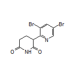 3-(3,5-Dibromo-2-pyridyl)piperidine-2,6-dione