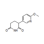 3-(6-Methoxy-3-pyridyl)piperidine-2,6-dione