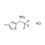 (R)-2,2,2-Trifluoro-1-(4-methyl-2-thienyl)ethanamine Hydrochloride