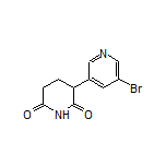 3-(5-Bromo-3-pyridyl)piperidine-2,6-dione