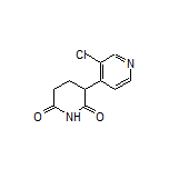 3-(3-Chloro-4-pyridyl)piperidine-2,6-dione