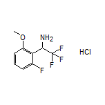 2,2,2-Trifluoro-1-(2-fluoro-6-methoxyphenyl)ethanamine Hydrochloride