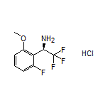 (R)-2,2,2-Trifluoro-1-(2-fluoro-6-methoxyphenyl)ethanamine Hydrochloride