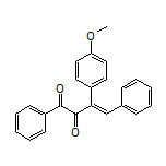 (E)-3-(4-Methoxyphenyl)-1,4-diphenyl-3-butene-1,2-dione