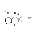 (S)-2,2,2-Trifluoro-1-(2-fluoro-6-methoxyphenyl)ethanamine Hydrochloride