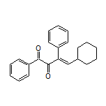 (E)-4-Cyclohexyl-1,3-diphenyl-3-butene-1,2-dione