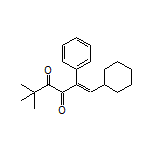 (E)-1-Cyclohexyl-5,5-dimethyl-2-phenyl-1-hexene-3,4-dione