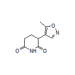 3-(5-Methyl-4-isoxazolyl)piperidine-2,6-dione