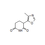 3-(4-Methyl-5-oxazolyl)piperidine-2,6-dione