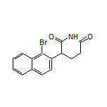 3-(1-Bromo-2-naphthyl)piperidine-2,6-dione