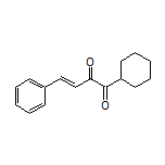 (E)-1-Cyclohexyl-4-phenyl-3-butene-1,2-dione