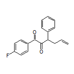 1-(4-Fluorophenyl)-3-phenyl-5-hexene-1,2-dione